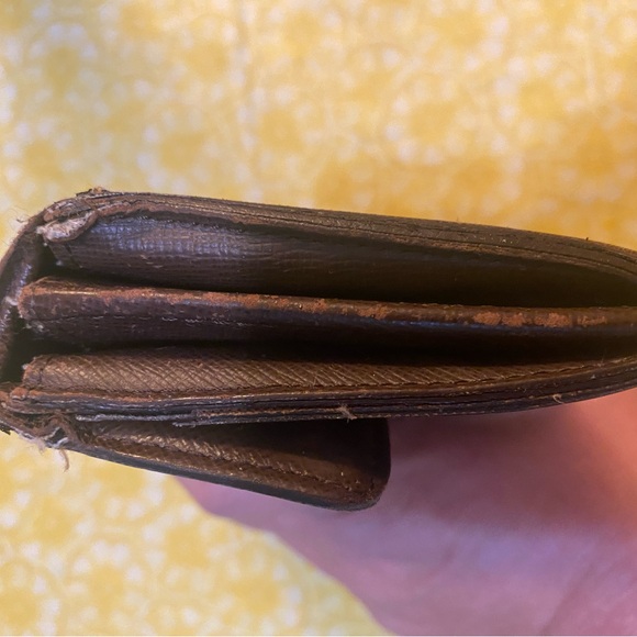 Louis Vuitton Damier Ebene Sarah wallet Authentic Project - Picture 10 of 12